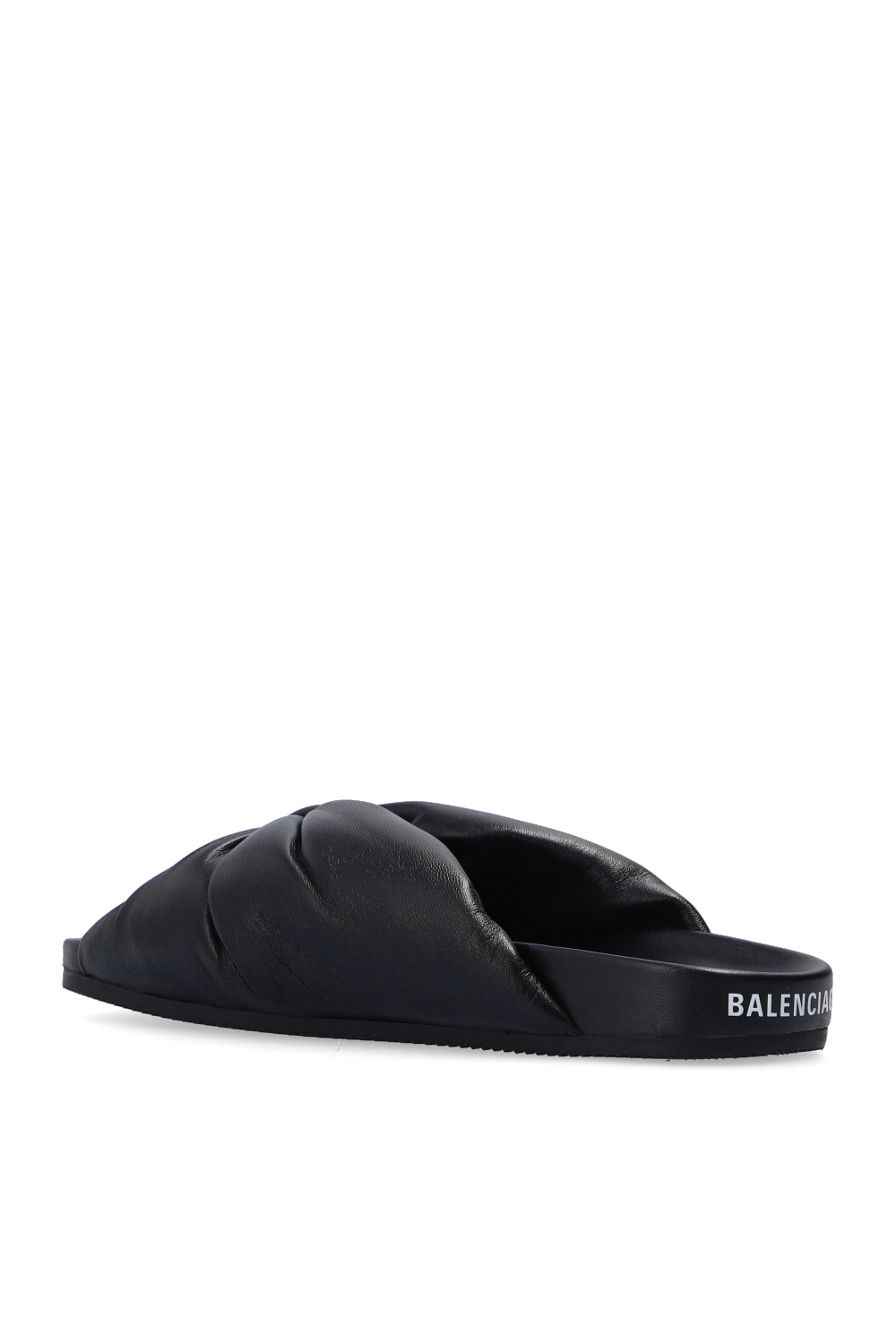 Balenciaga ‘Puffy’ leather slides